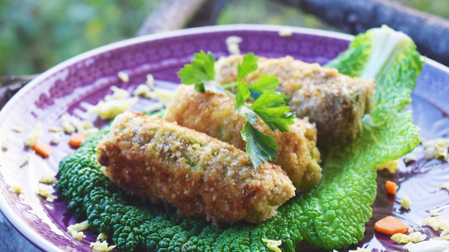 Rezeptbild für Wirsingröllchen