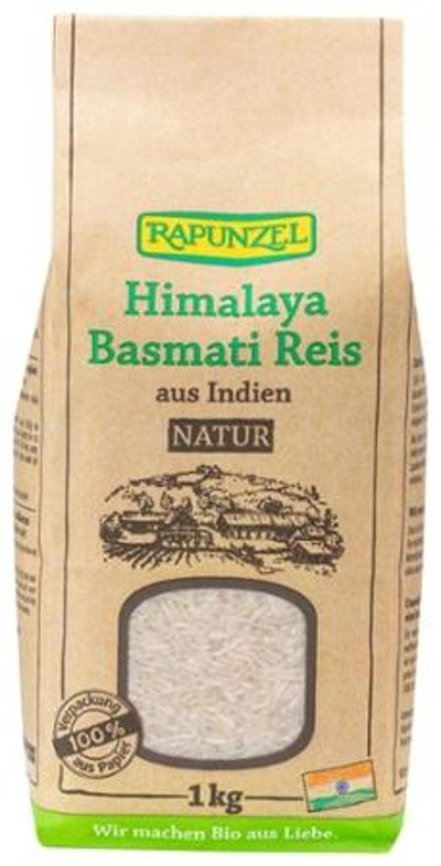 Produktfoto zu Basmati Reis natur, 1 kg