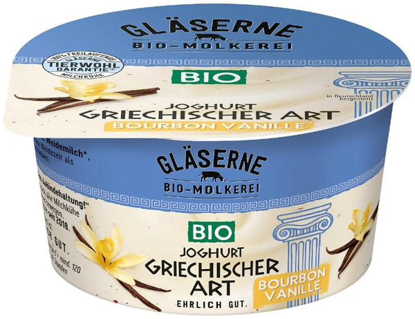 Produktfoto zu Joghurt griechische Art Vanille