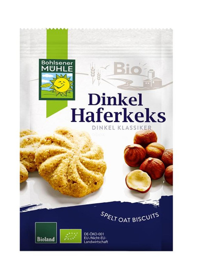 Produktfoto zu Dinkel-Haferkeks