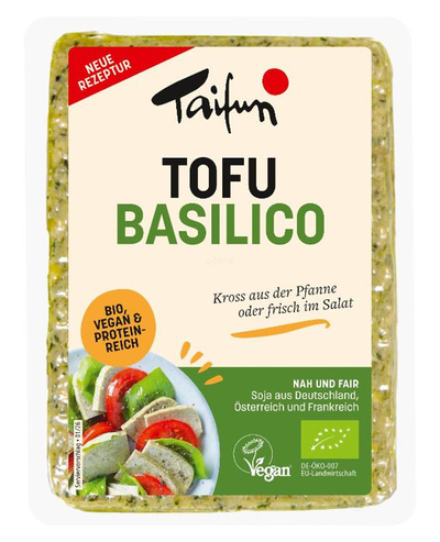 Produktfoto zu Tofu Basilico