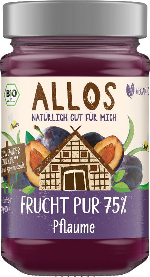 Produktfoto zu Frucht Pur Pflaume