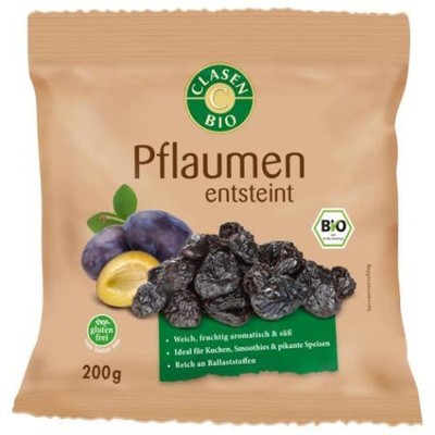 Produktfoto zu Clasen Pflaumen getrocknet 200g