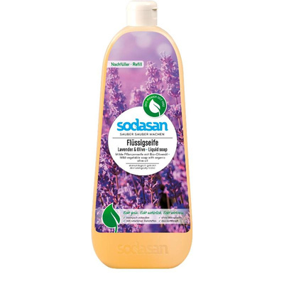 Produktfoto zu Flüssigseife Lavendel-Olive