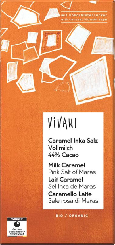 Produktfoto zu Viviani Caramel Inka Salz mit Kokosblütenzucker