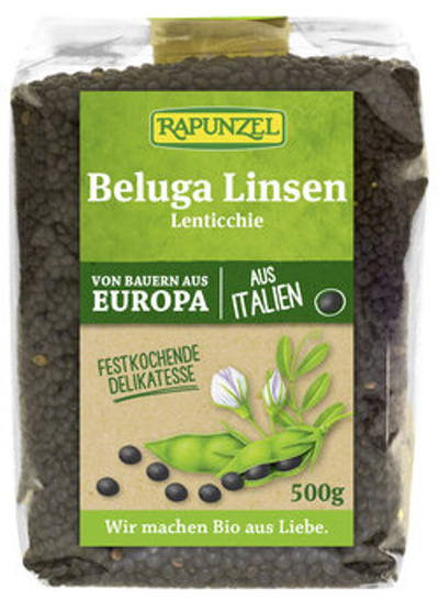 Produktfoto zu Beluga Linsen, schwarz (klein)