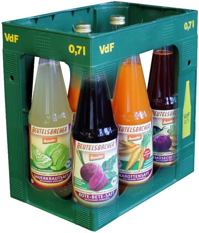 Produktfoto zu Fitness Fasten Box, samenfest Kasten 6 x 0,7l