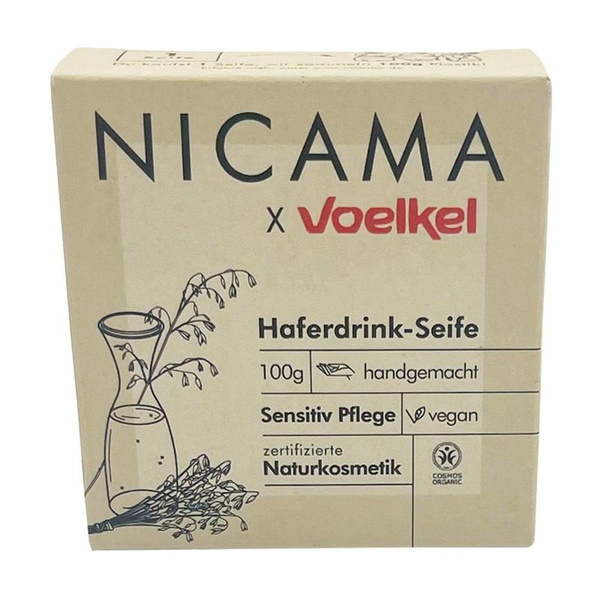 Produktfoto zu Haferdrink Seife Vanille Nicama x Voelkel