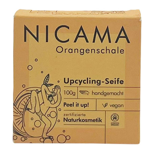 Produktfoto zu Upcycling Peelingseife Orangenschale