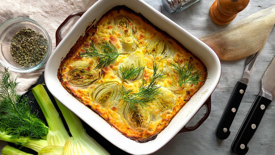 Rezeptbild für Fenchelauflauf