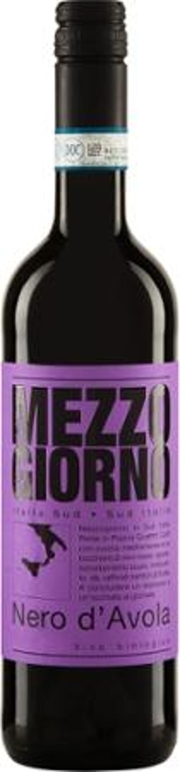 Produktfoto zu Mezzogiorno Nero d'Avola rot