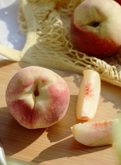 Produktfoto zu Pfirsich weißfleischig