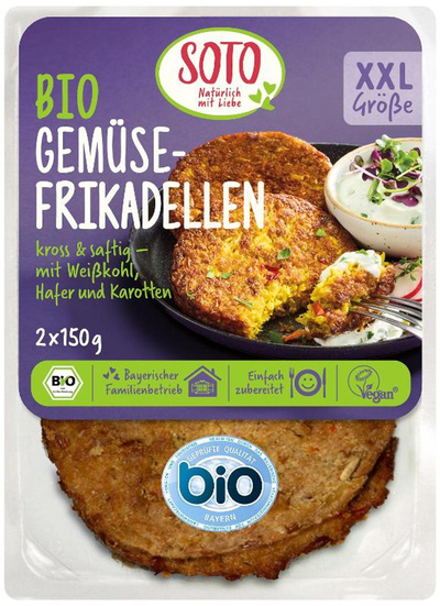 Produktfoto zu Gemüsefrikadellen