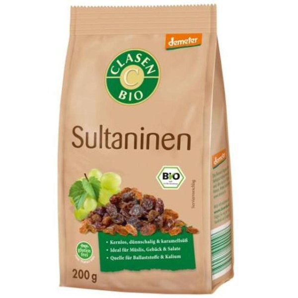 Produktfoto zu Sultaninen CLASEN Demeter