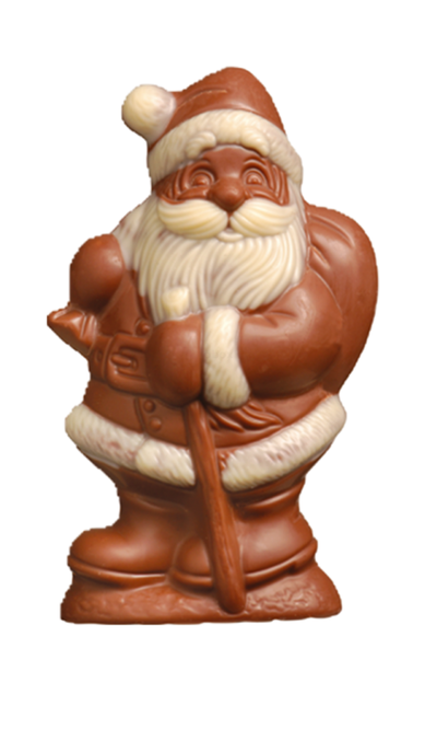 Produktfoto zu Vollmilch-Weihnachtsmann geschminkt