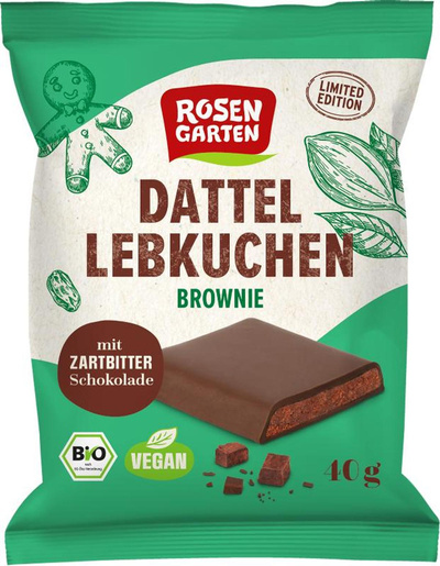 Produktfoto zu Dattel Lebkuchen Brownie