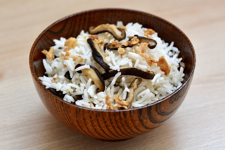 Rezeptbild für Shiitake-Reis