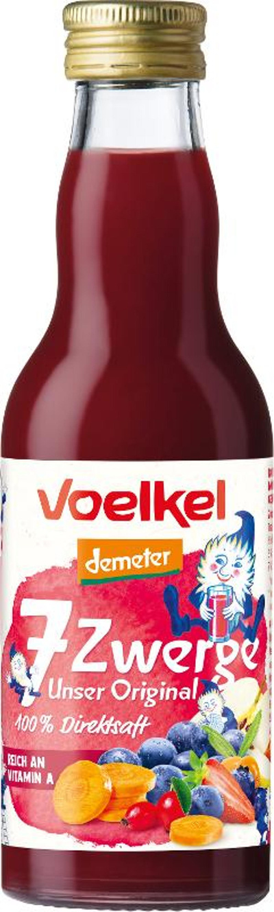 Produktfoto zu 7 Zwerge Kindersaft klein