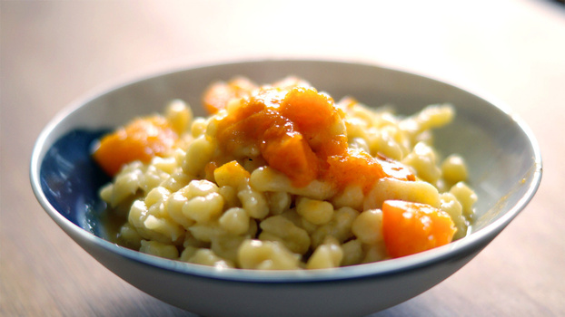 Rezeptbild für Aprikosenspätzle