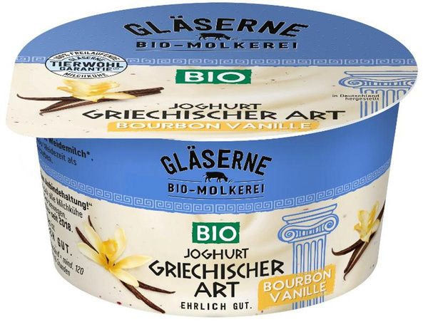 Produktfoto zu Joghurt griechische Art Vanille