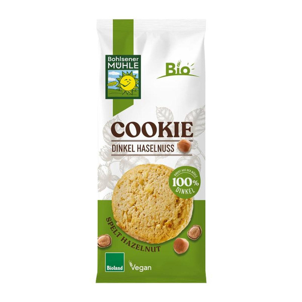 Produktfoto zu Cookie Dinkel Haselnuss