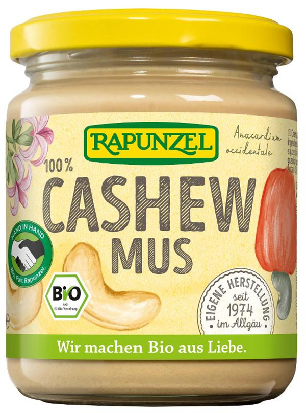 Produktfoto zu Cashewmus, 250 g