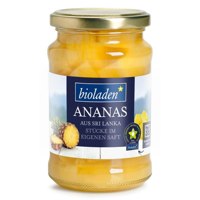 Produktfoto zu B*Ananasstücke 345g