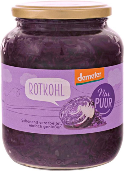 Produktfoto zu Blaukraut im Glas