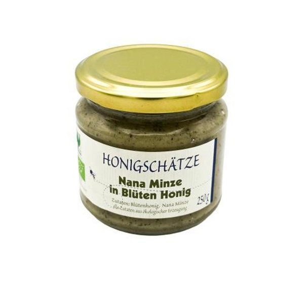 Produktfoto zu Blütenhonig Nana Minze