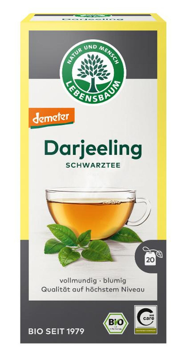 Produktfoto zu Schwarztee Darjeeling