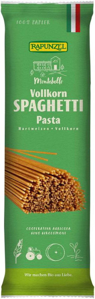 Produktfoto zu Vollkorn-Spaghetti