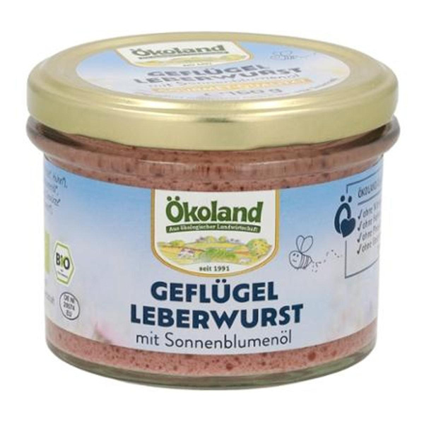 Produktfoto zu Geflügel Leberwurst Gourmet