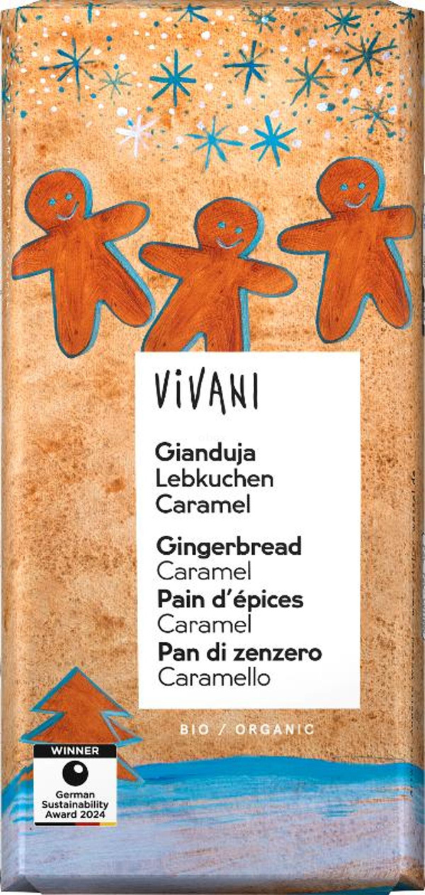 Produktfoto zu Gianduja Lebkuchen Caramel