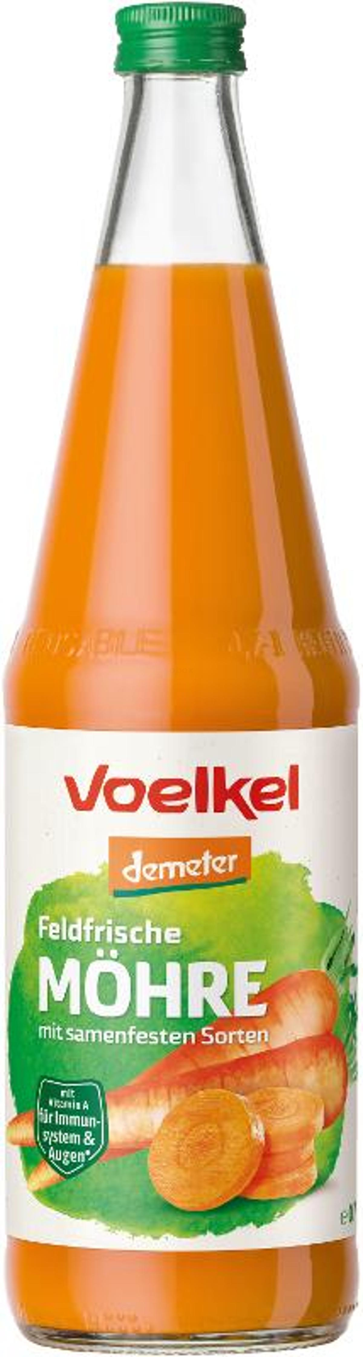 Feldfrischer Möhrensaft