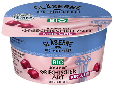 Produktfoto zu Joghurt griechische Art Kirsche
