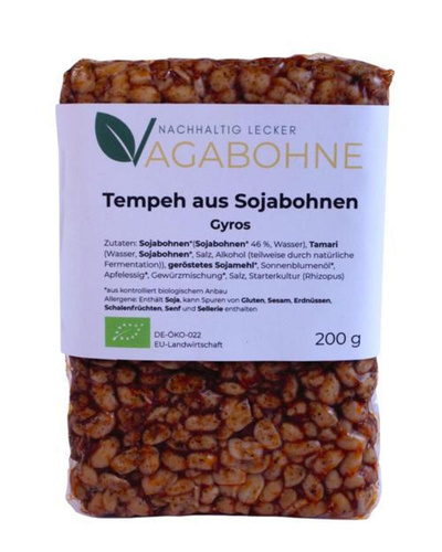 Produktfoto zu Soja-Tempeh Gyros