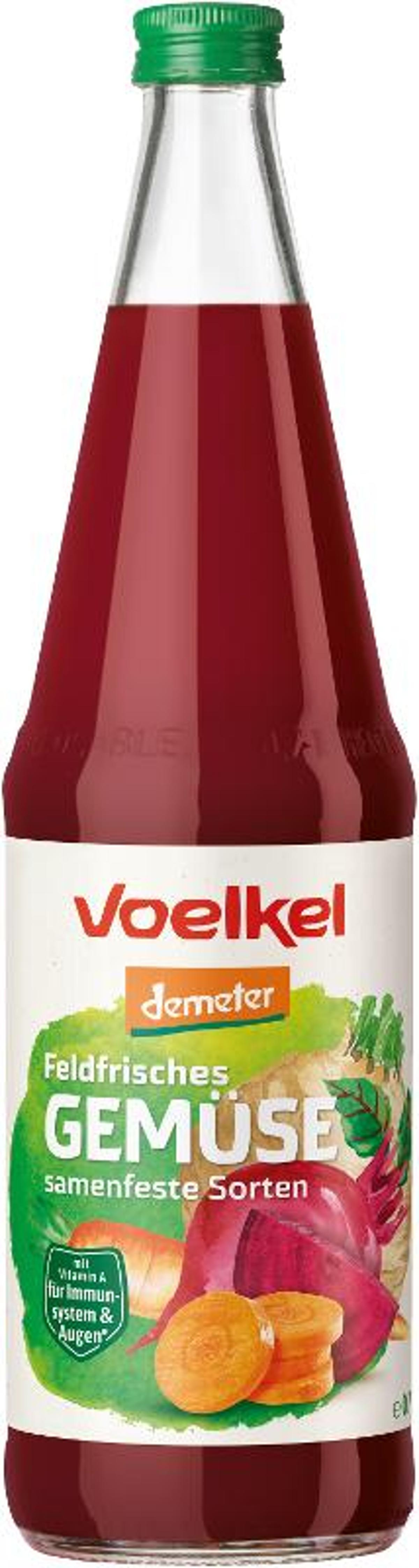 Feldfrischer Gemüsesaft