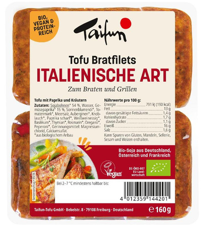 Produktfoto zu Taifun Pizza-Bratfilet