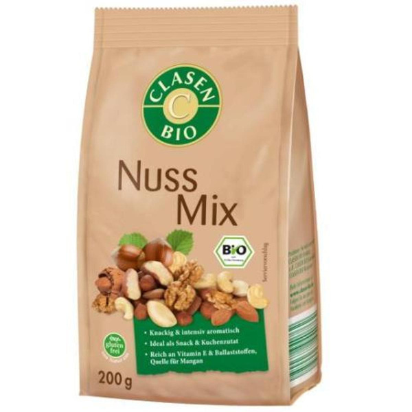 Produktfoto zu Clasen Bio Nusskernmischung