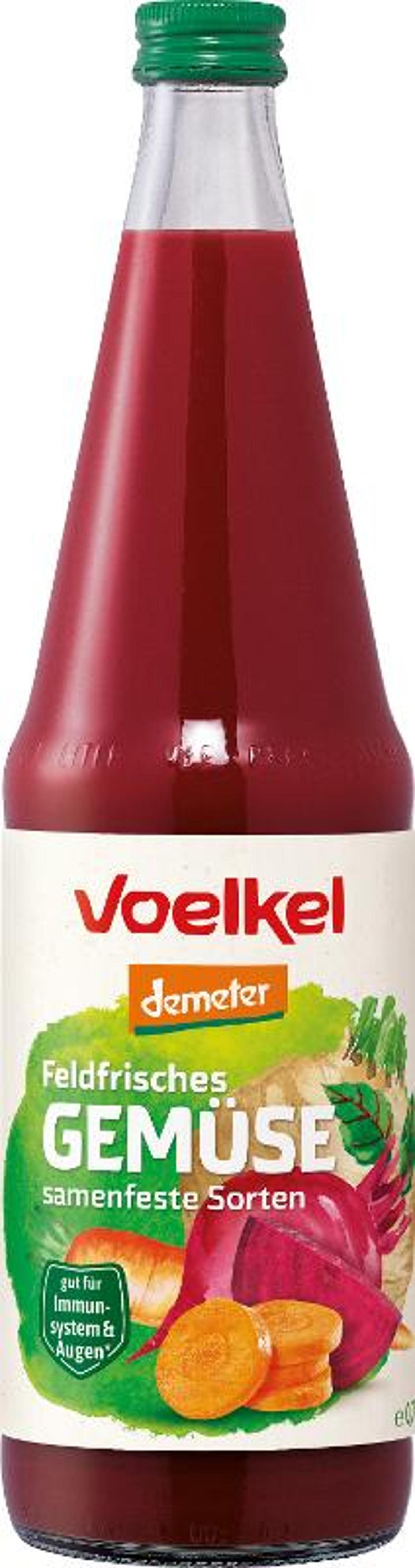 Feldfrischer Gemüsesaft