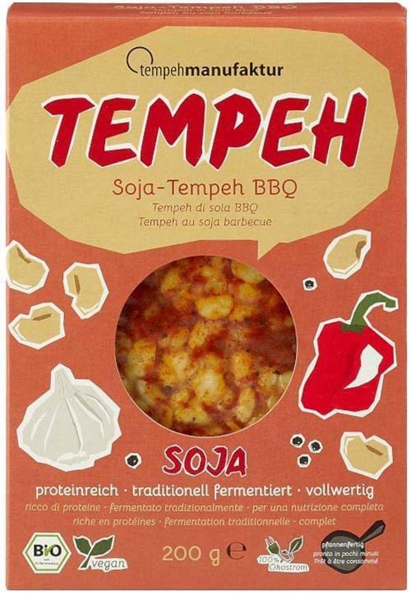 Produktfoto zu Soja-Tempeh BBQ