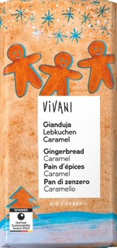 Produktfoto zu Gianduja Lebkuchen Caramel