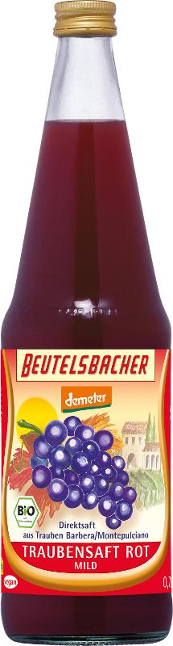 Produktfoto zu Traubensaft rot