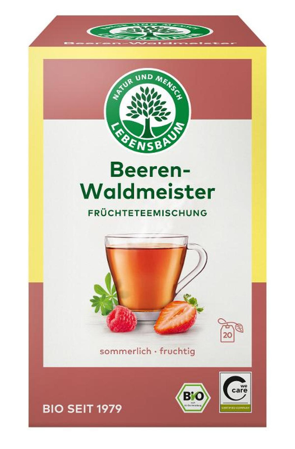Produktfoto zu Beeren und Waldmeister Tee