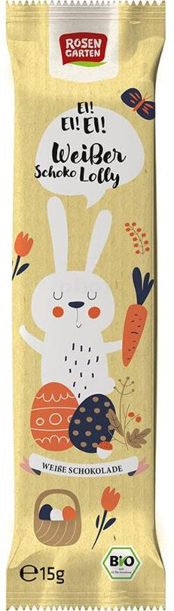 Produktfoto zu Osterhase Lolly weiß