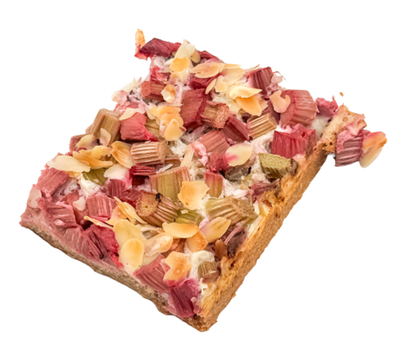 Produktfoto zu Rhabarberkuchen