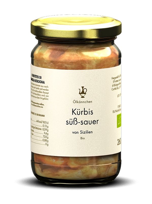 Produktfoto zu Sizilianischer Kürbis, süß-sauer