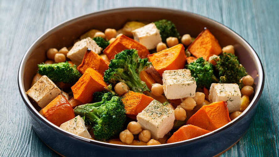 Rezeptbild für High Protein Ofengemüse