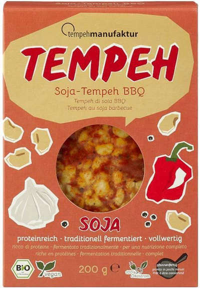 Produktfoto zu Soja-Tempeh BBQ