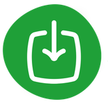 KI generiert: Das Bild zeigt ein grünes Download-Symbol mit einem weißen Pfeil, der auf eine stilisierte, rechteckige Fläche zeigt. Es dient als ikonische Darstellung für das Herunterladen von Inhalten.